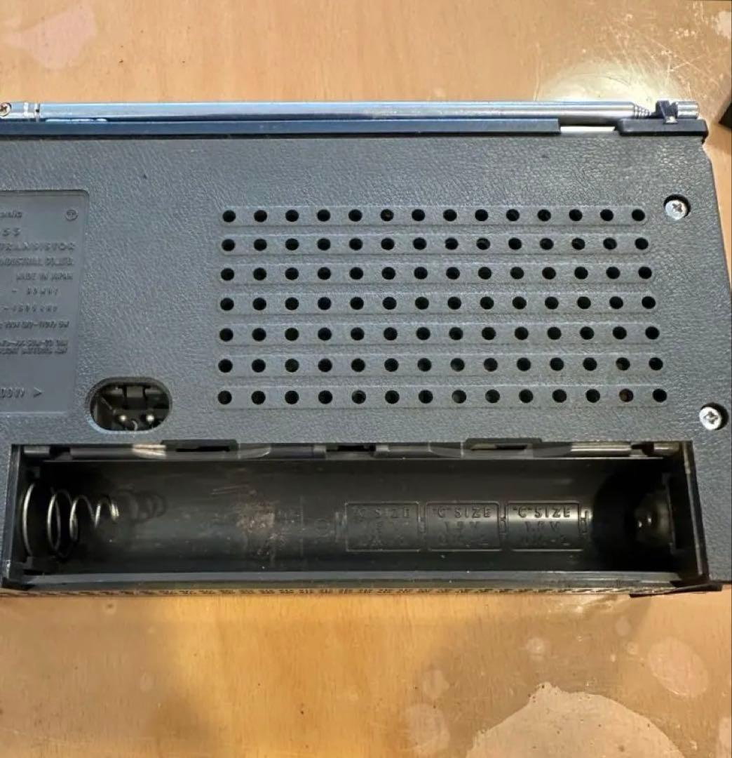【National Panasonic】 ラジオ FM/AM RF-655