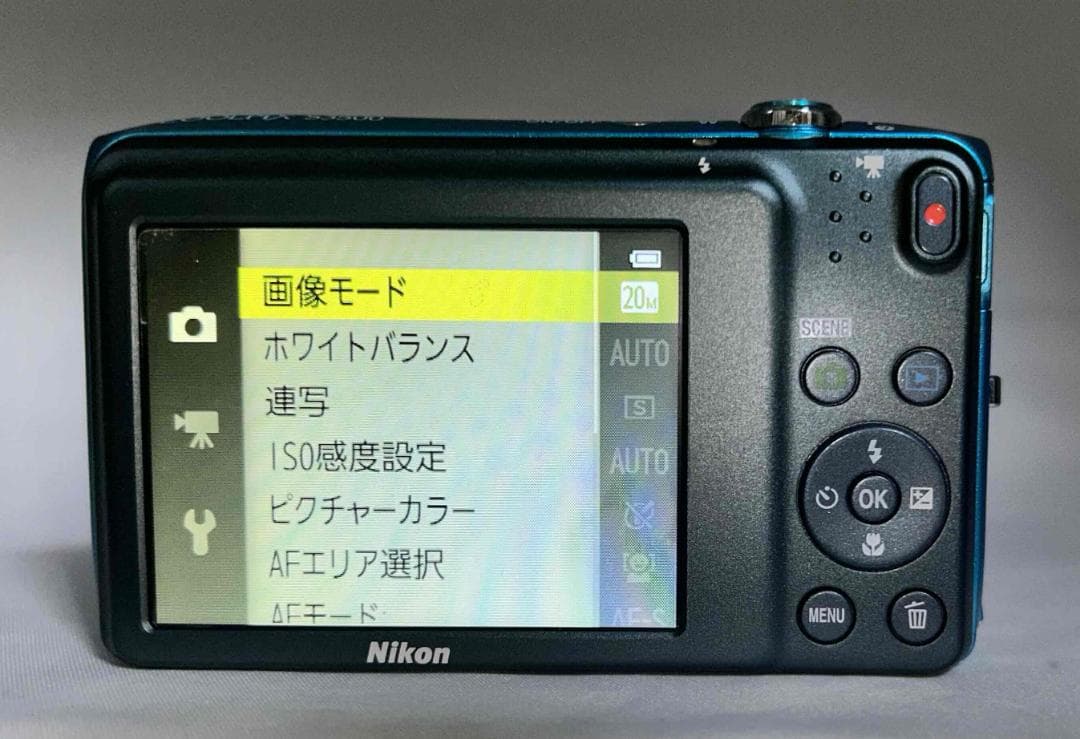 【美品/動作確認済】Nikon Coolpix S3500 バッテリー充電器付