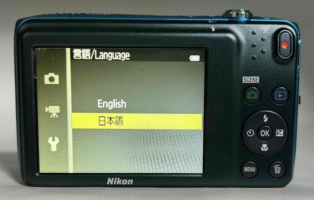 【美品/動作確認済】Nikon Coolpix S3500 バッテリー充電器付