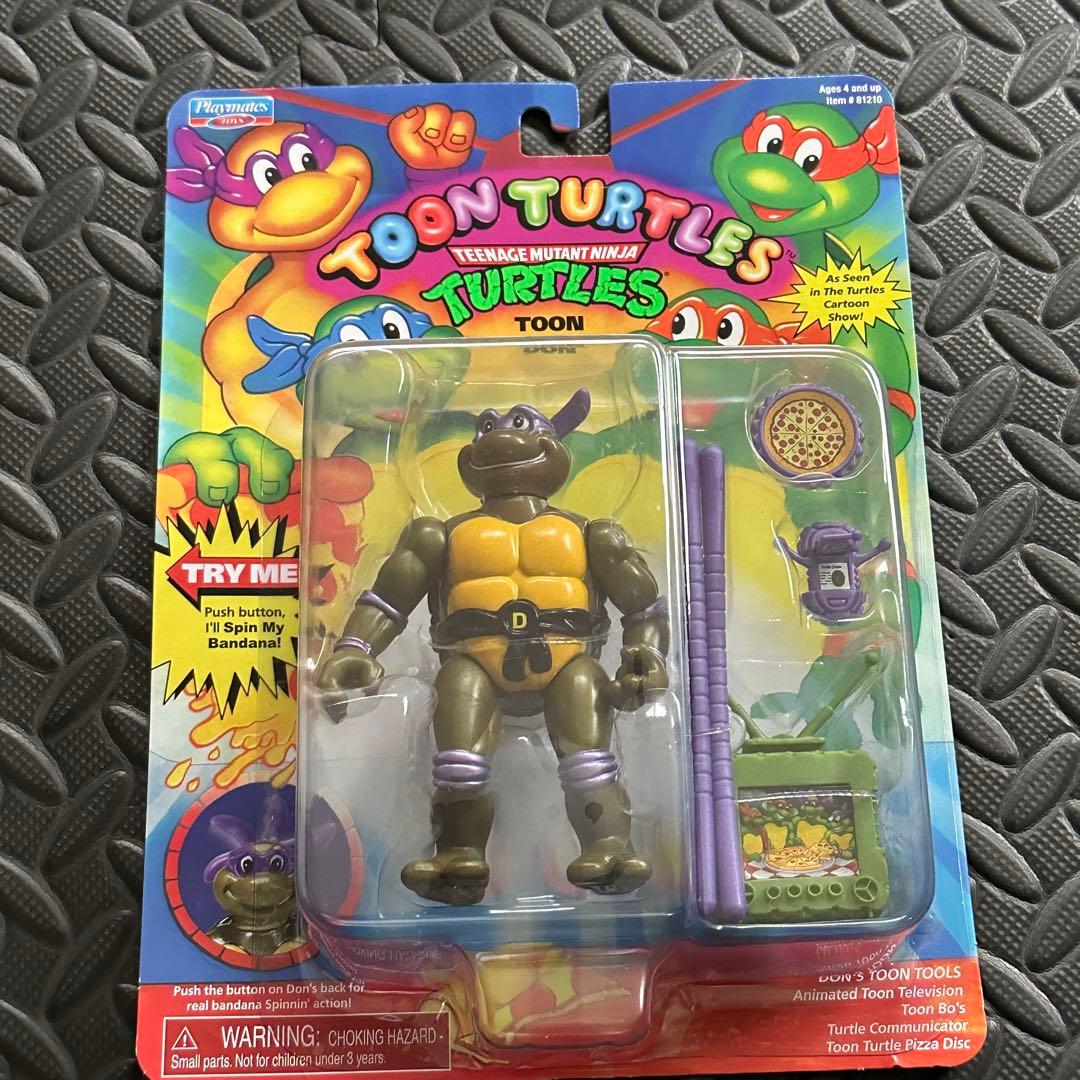 未開封　プレイメイツ　トゥーンタートルズ　4パック