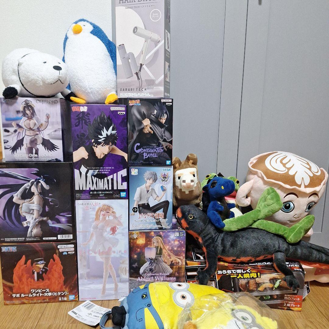 週末値下げ★お買い得★フィギュアぬいぐるみまとめ売り。１９点