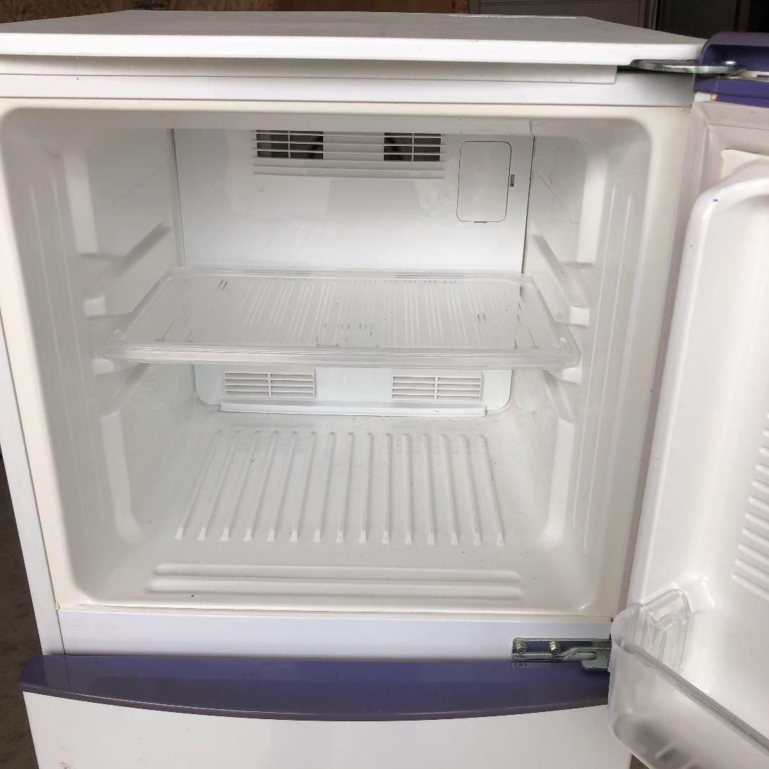 【値下げ】送料込(単身用冷蔵庫) ユーイング MR-F140BI-WS