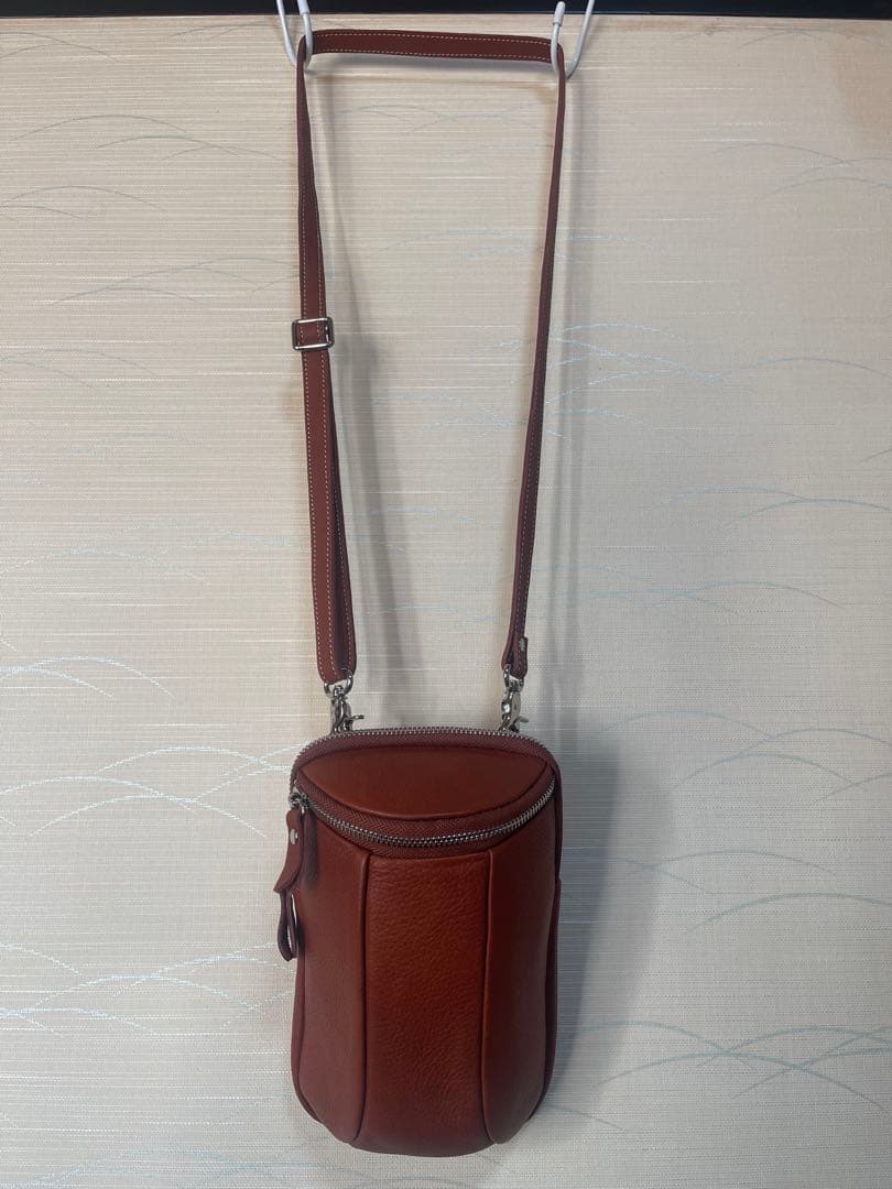 デイズアート レザー ミニショルダーバッグ(ブラウン) LB326