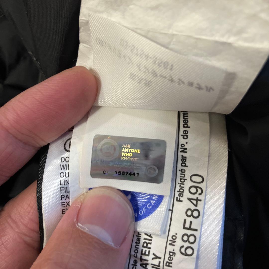 【美品/希少】エディフィス別注 カナダグース クレストン XS ★クリーニング済