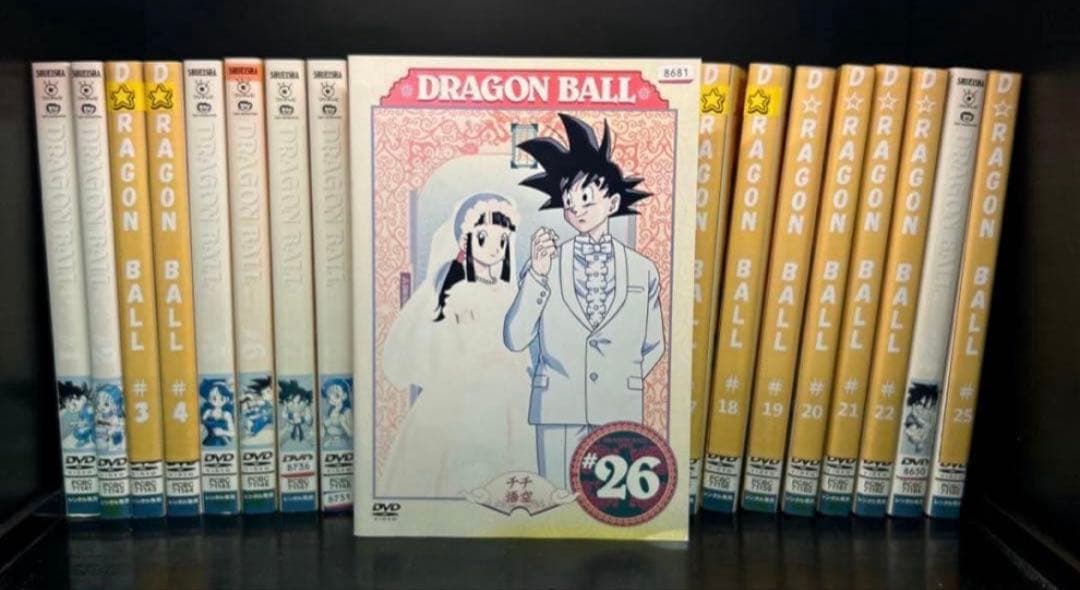 ▼全巻▲ドラゴンボール DRAGONBALL 全26巻 レンタルアップDVD