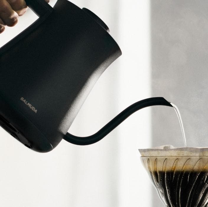 美品 BALMUDA バルミュー ダ The Pot K07A-BK 電気ケトル