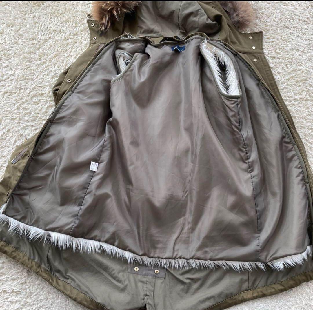 フレッドペリー　カーキ　モッズコート FRED PERRY