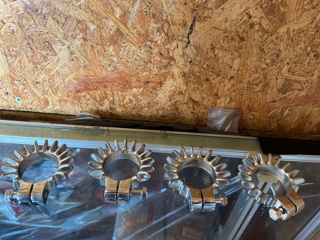 cb750 k0 マフラージョイント　再メッキ