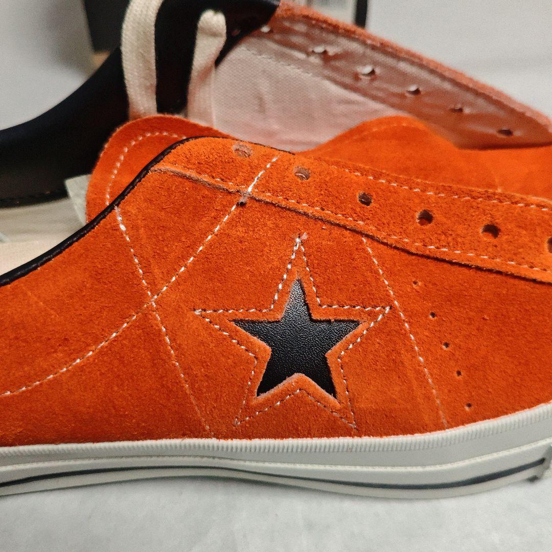 ONE STAR SUEDE OX オレンジ　size　9　新品未使用