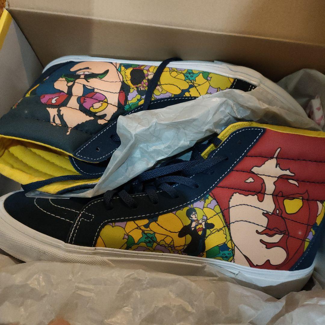 値下げ依頼お受けしました新品未使用　VANS イエローサブマリン　ザ・ビートルズ