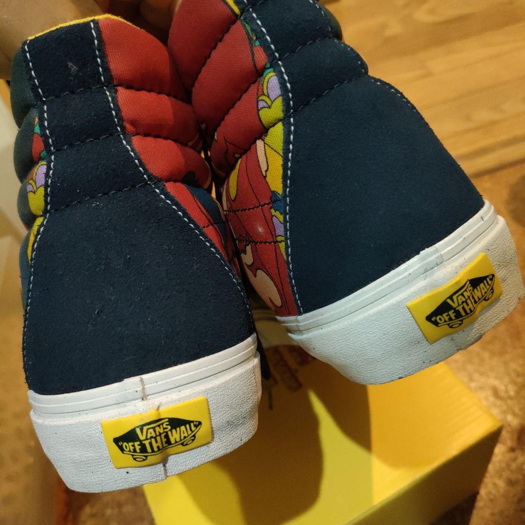値下げ依頼お受けしました新品未使用　VANS イエローサブマリン　ザ・ビートルズ
