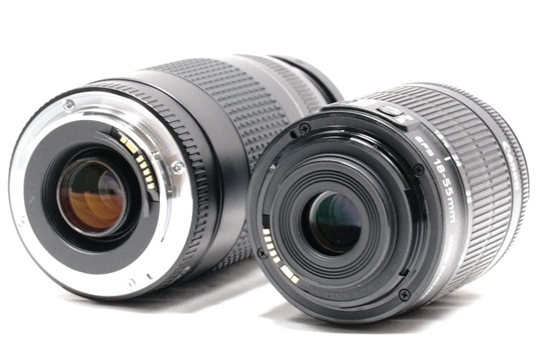 キャノン kiss X7 ダブルレンズセット 超望遠レンズ　スマホ転送