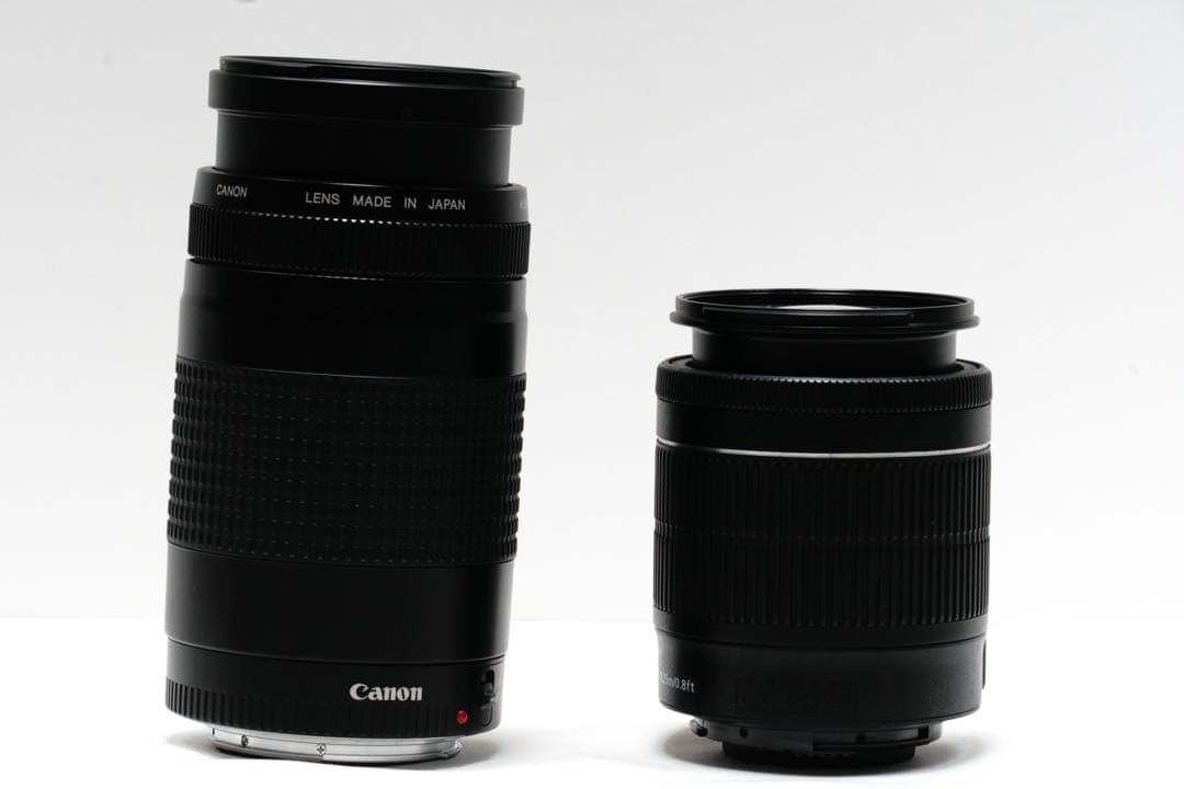 キャノン kiss X7 ダブルレンズセット 超望遠レンズ　スマホ転送