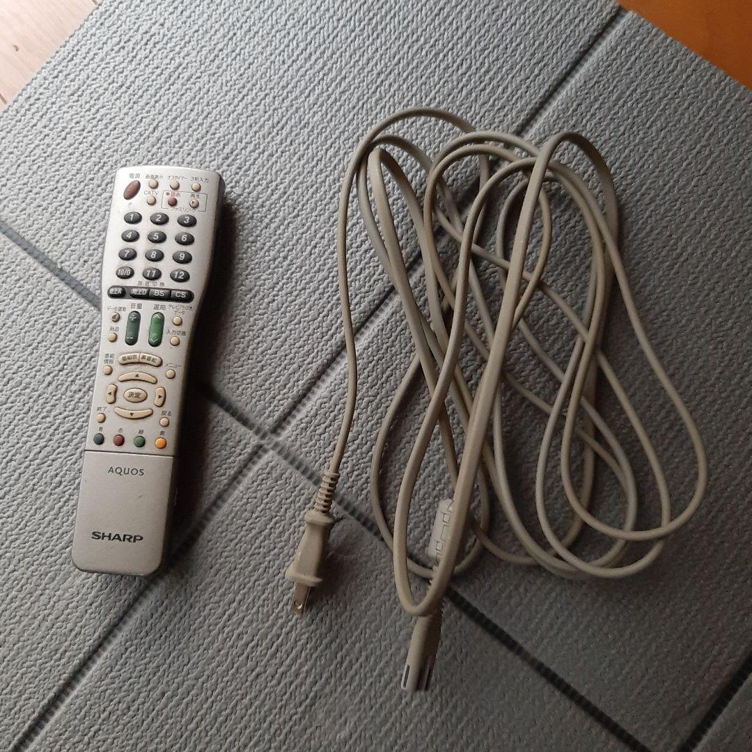 テレビ 26型 AQUOS SHARP 白
