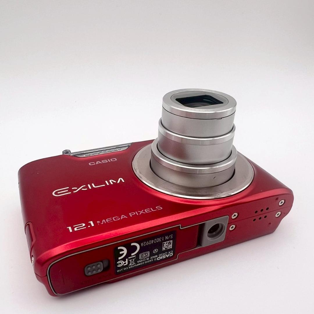 【完動品】CASIO EXILIM EX-Z450 コンデジ レッド 動作確認済