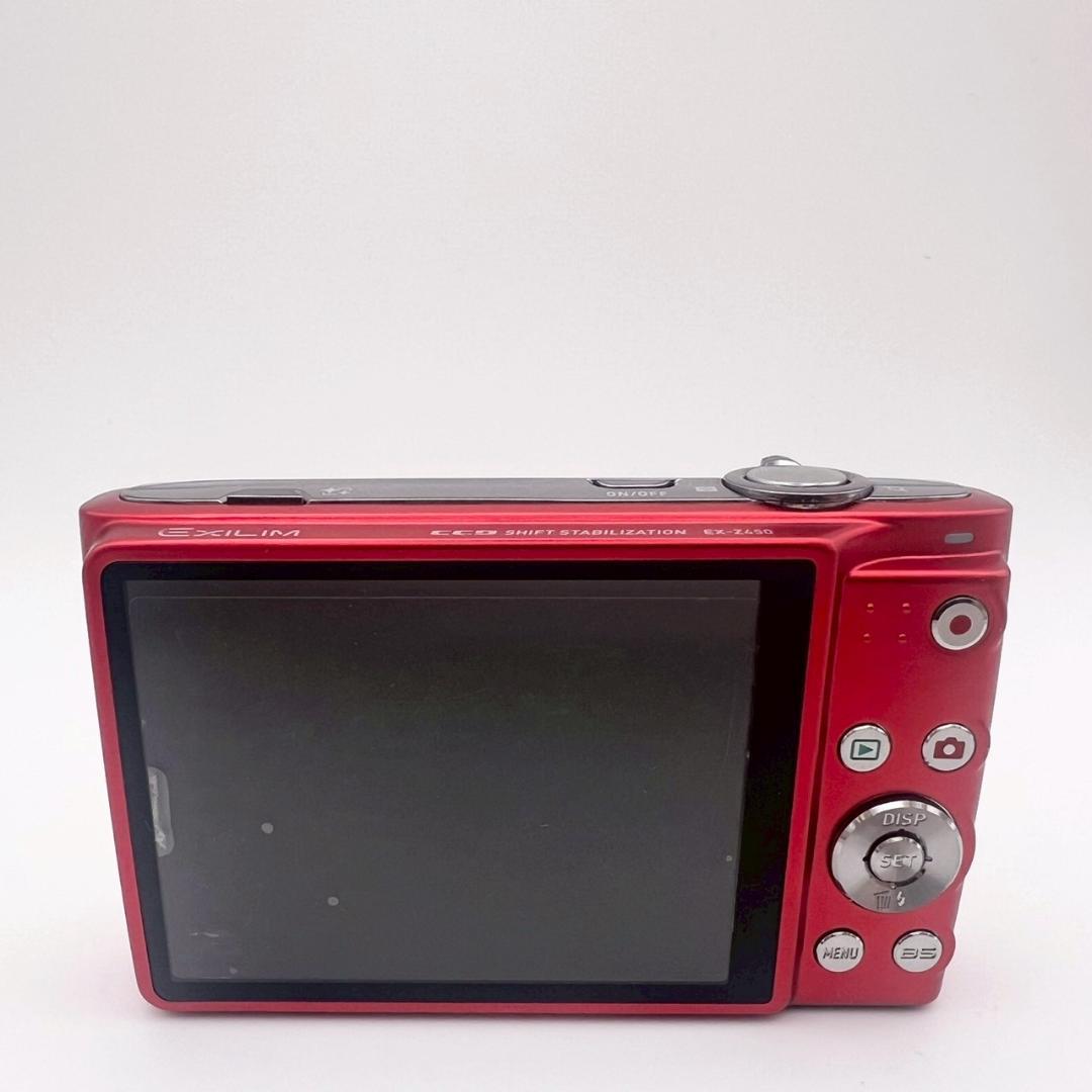 【完動品】CASIO EXILIM EX-Z450 コンデジ レッド 動作確認済