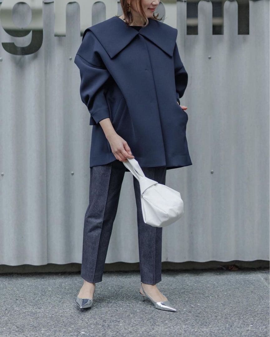 liten リテン　セーラーカラーコート