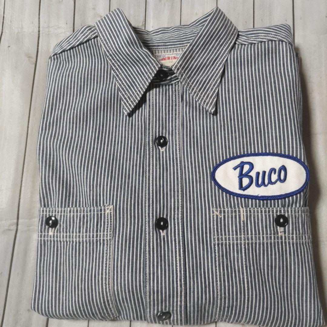 Buco ブコ　リアルマッコイズ　ジョーマッコイ　ヒッコリーワークシャツ