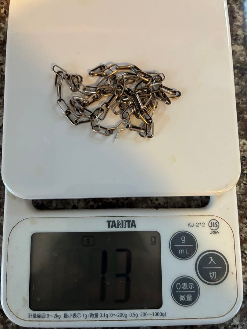 ヴィンテージ ナバホ シルバーネックレスチェーン　62cm