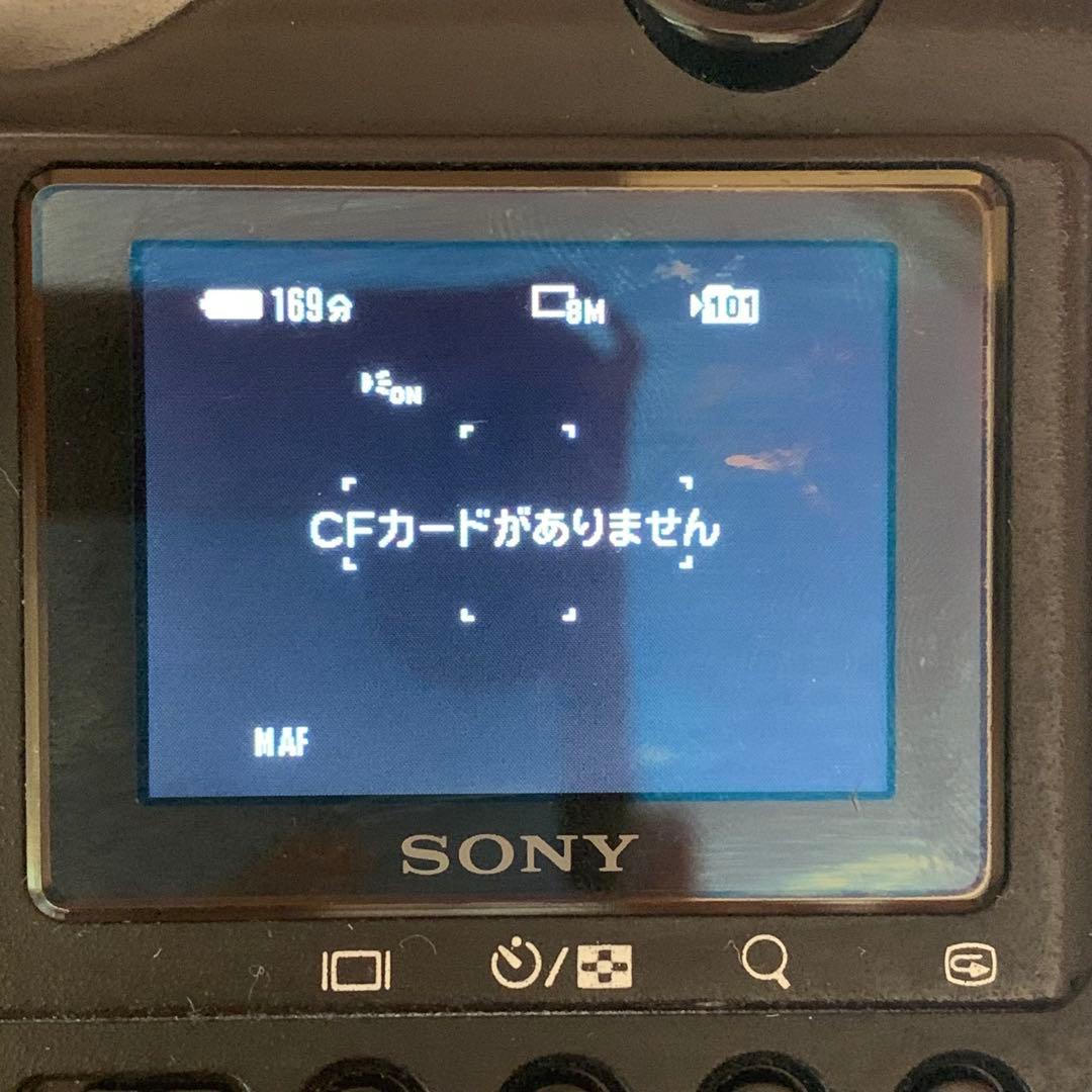 ジャンク SONY Cyber-shot DSC-F828 壊れています