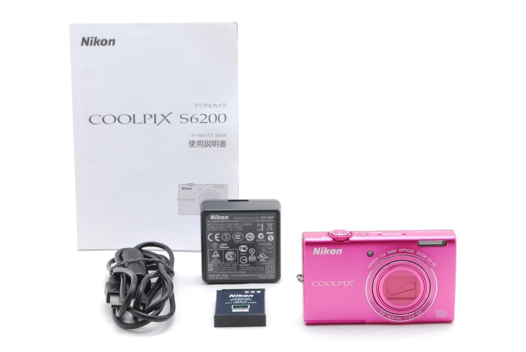 Nikon COOLPIX S6200 ピンク 動作確認済み
