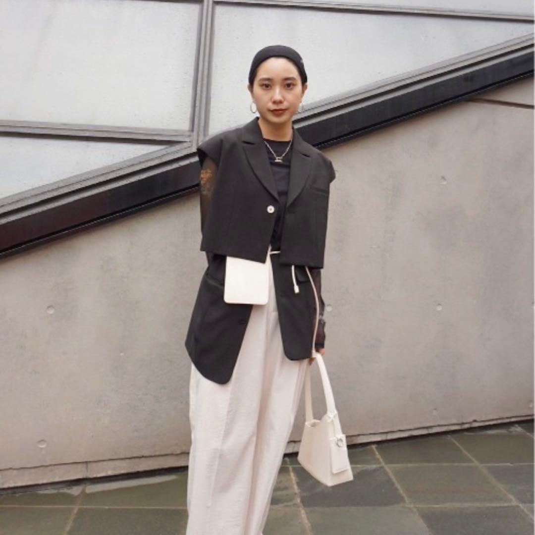 Ameri 3WAY PIN TUCK LAYERED VEST 新品未使用