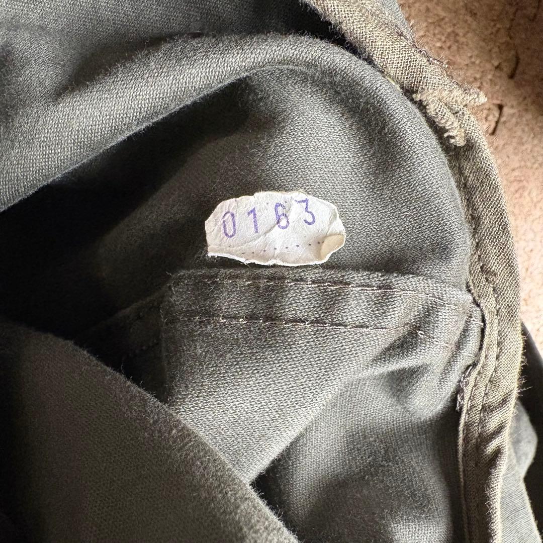 デッドストック70s【ドイツ軍ミリタリー・フィールドパーカー】ライナー付