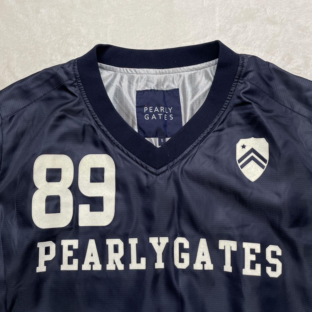 大きいサイズ　サイズ5 PERLYGATES 蓄熱スニード　ナイロン　ジャケット