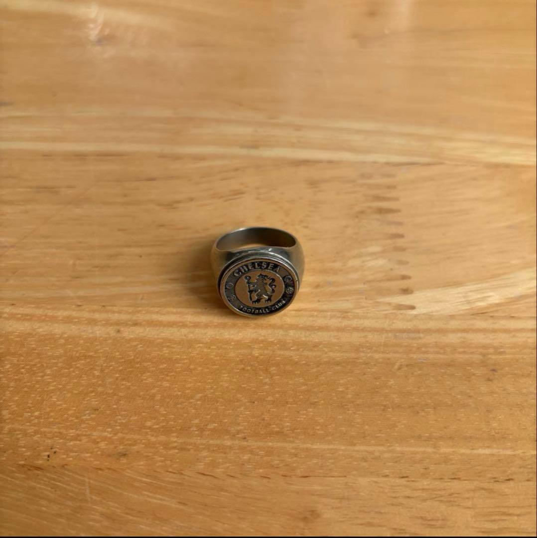 チェルシーFC　ロゴ　ビンテージシルバーリング