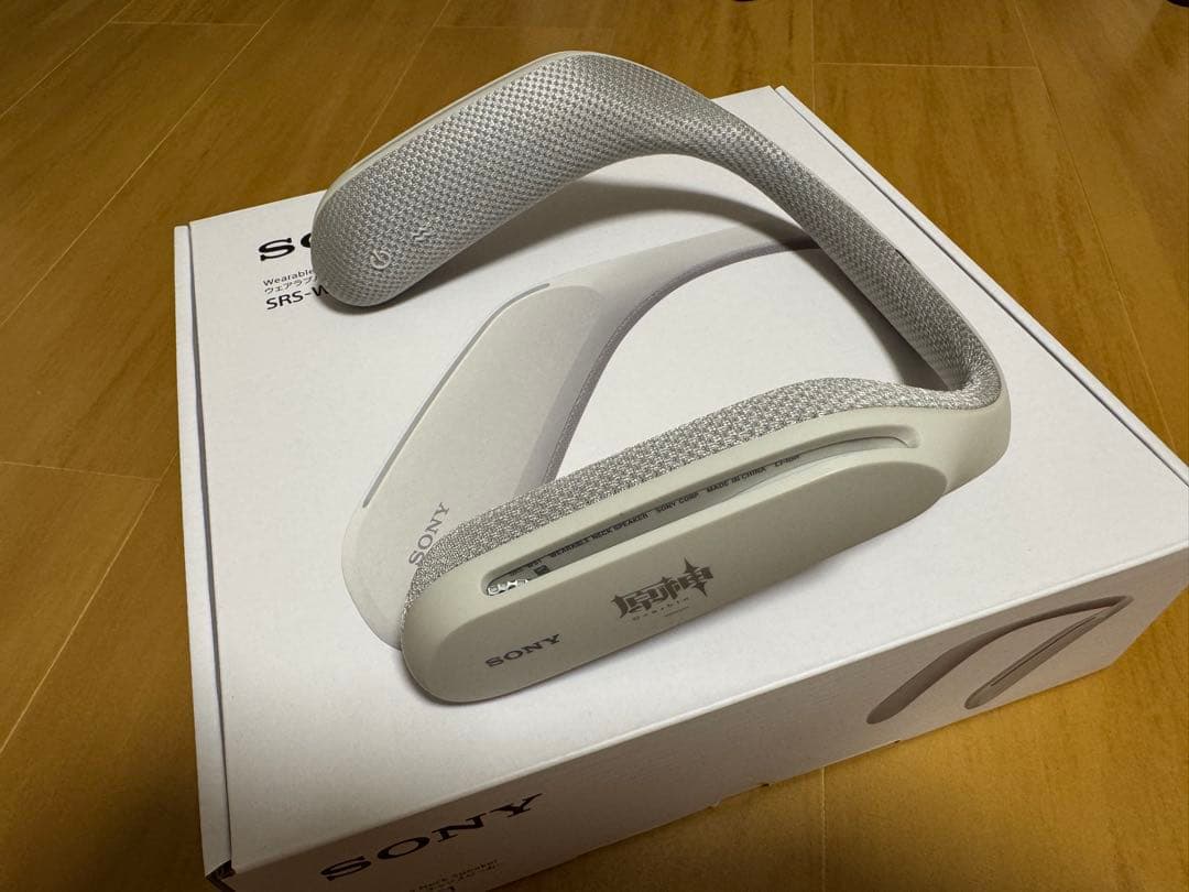 SONY SRS-WS1 ホワイト ネックスピーカー　原神コラボ