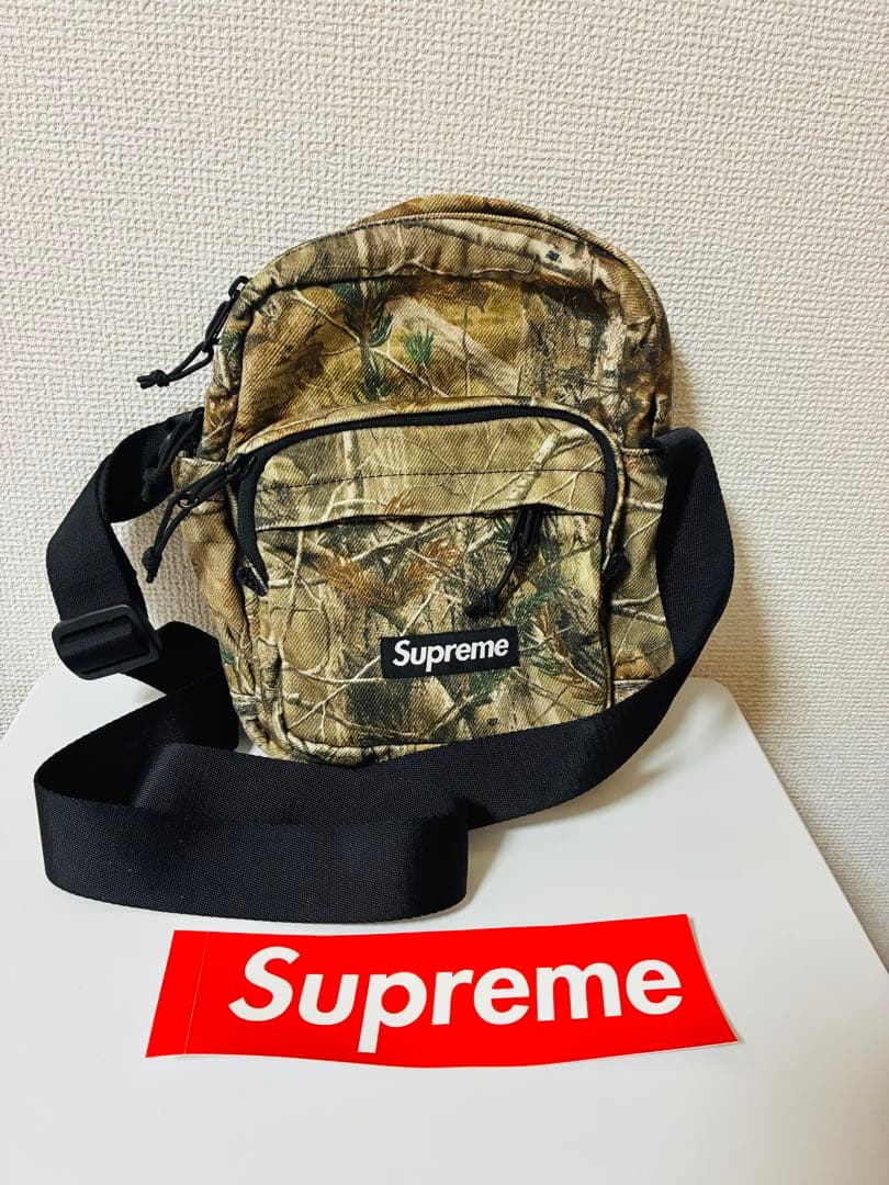 バッグ Supreme denim shoulder bag realtree camo