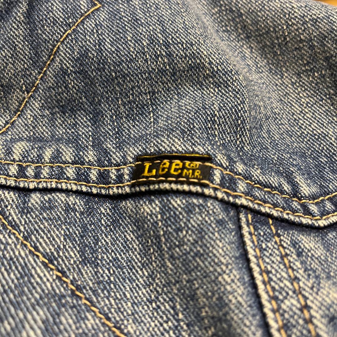 Lee デニム　ボアランチコート　インナー袖はキルティング　ヴィンテージ好きに！