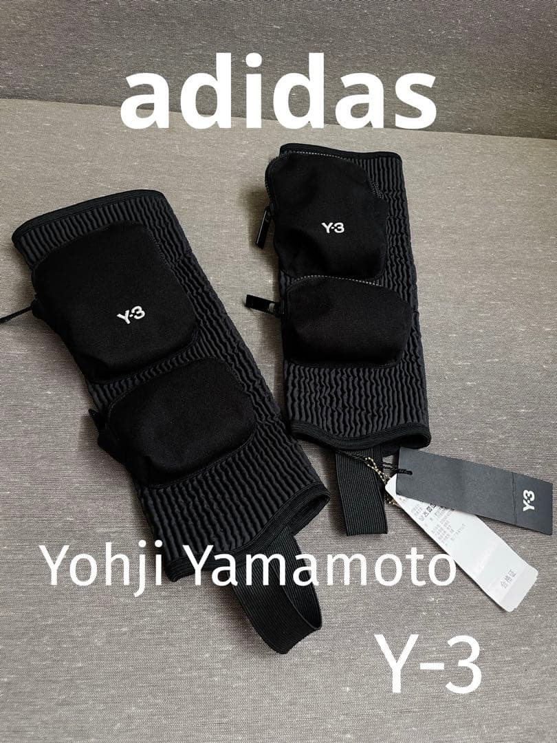 Y-3 アームスリーブ ポーチ付き 黒 新品未使用 タグ付き　ヨウジヤマモト
