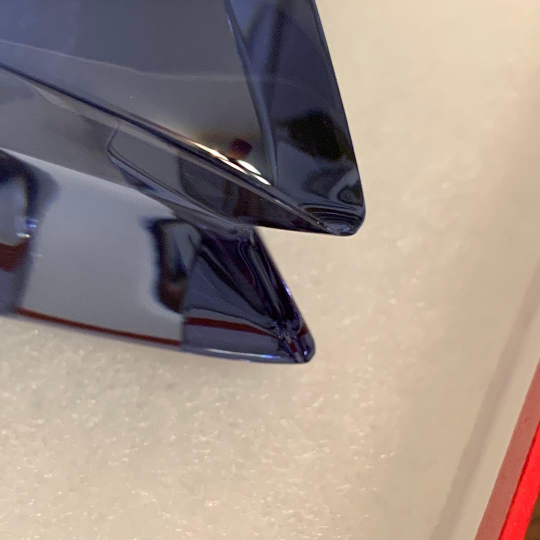 ⭐️未使用⭐️バカラ⭐️ザンザンスター⭐️ブルー⭐️青⭐️星⭐️クリスタル⭐️レア⭐️箱付き⭐️紙袋