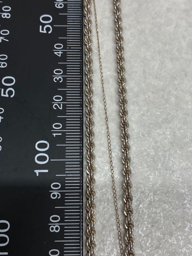 925/14K ティファニー コンビ ツイストロープ スターリングシルバー14金