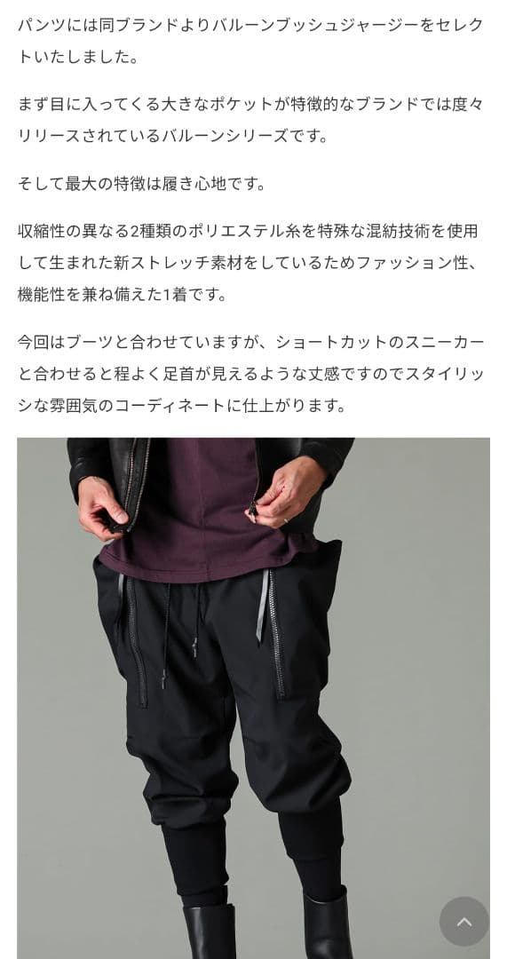 RIPVANWINKLE パンツ devoa a.f artefact wjk