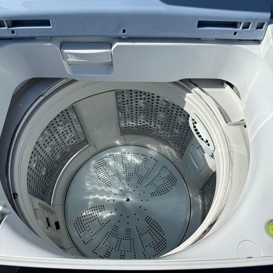 日立 全自動洗濯機 BW-V80A 8kg 2016年製 ブルー