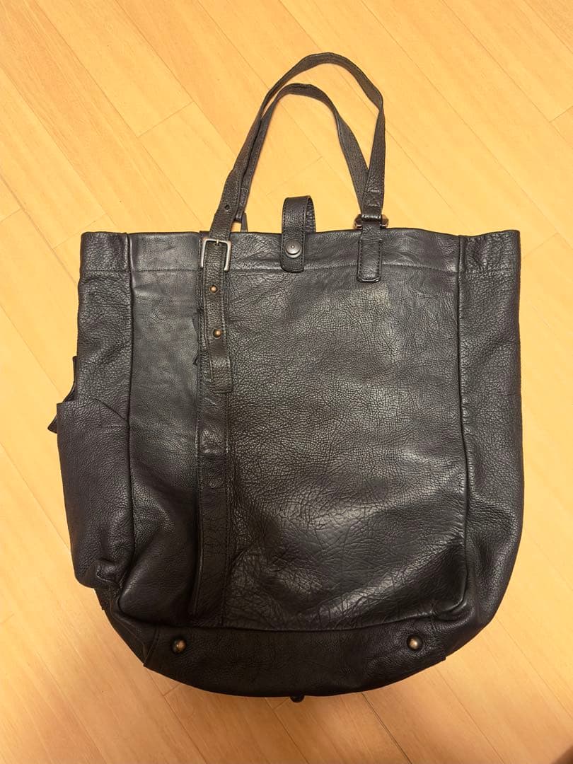 バックラッシュ バッファローレザー トートバック レア品