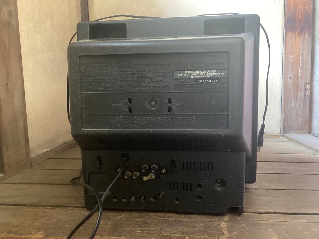 ナショナル　TH-14E1 リモコン無し　14インチ