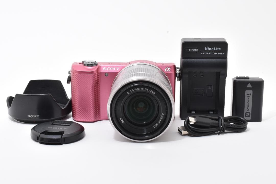 ソニー　SONY α5000 + SEL1855 セット《S数17210枚》