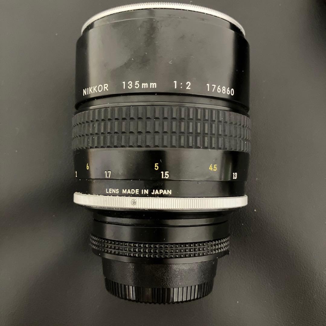 ※訳あり　超特価　Nikon F2 一眼レフ　Nikkor 55mm 望遠レンズ
