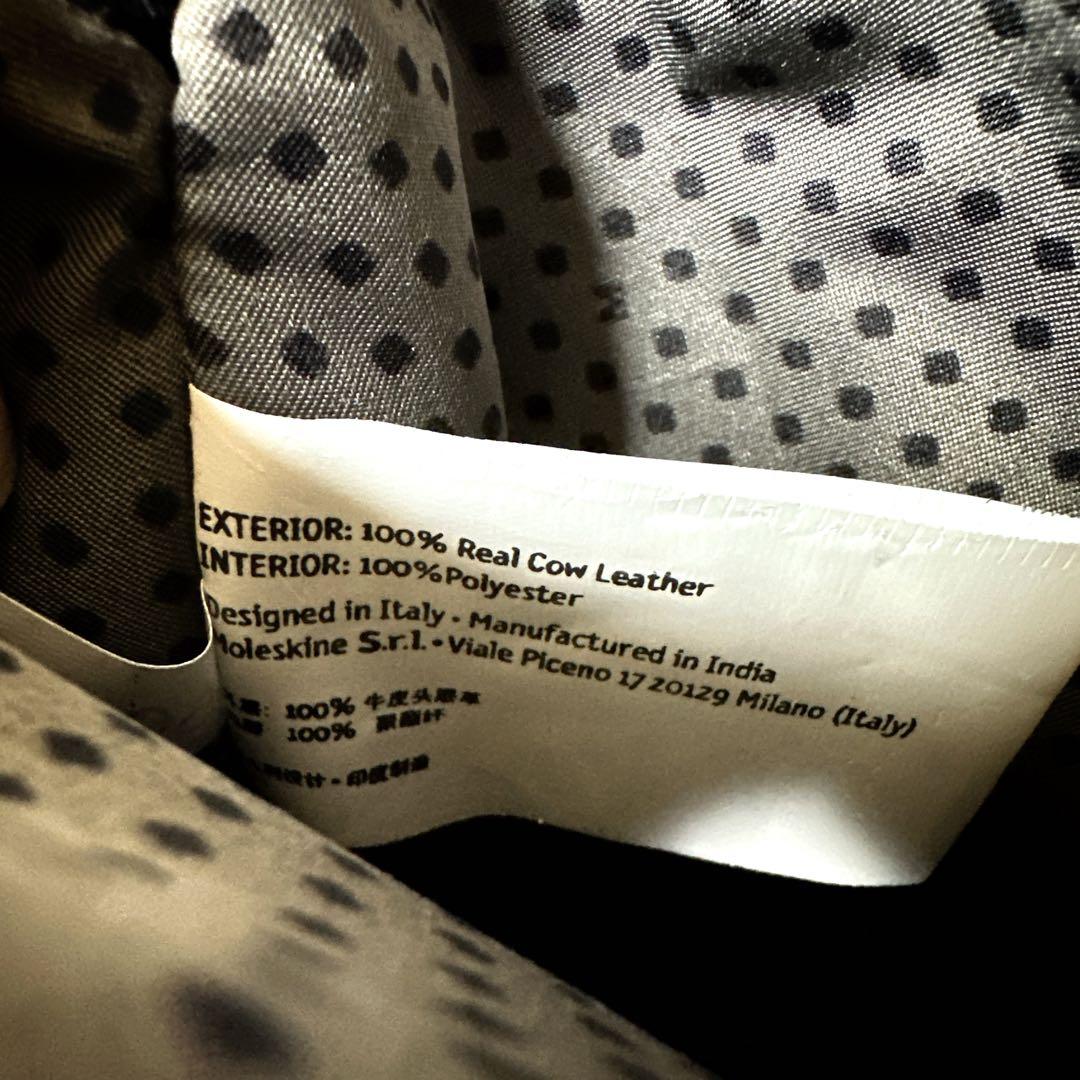 MOLESKINEクラシック レザー ウィークエンダー トートバッグ 2way