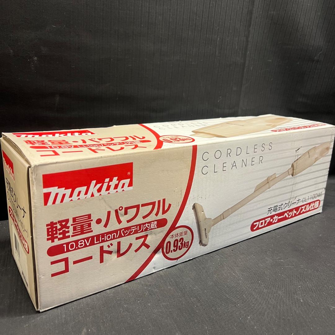 〇Da左1081 未使用 マキタ 充電式クリーナ CL110D