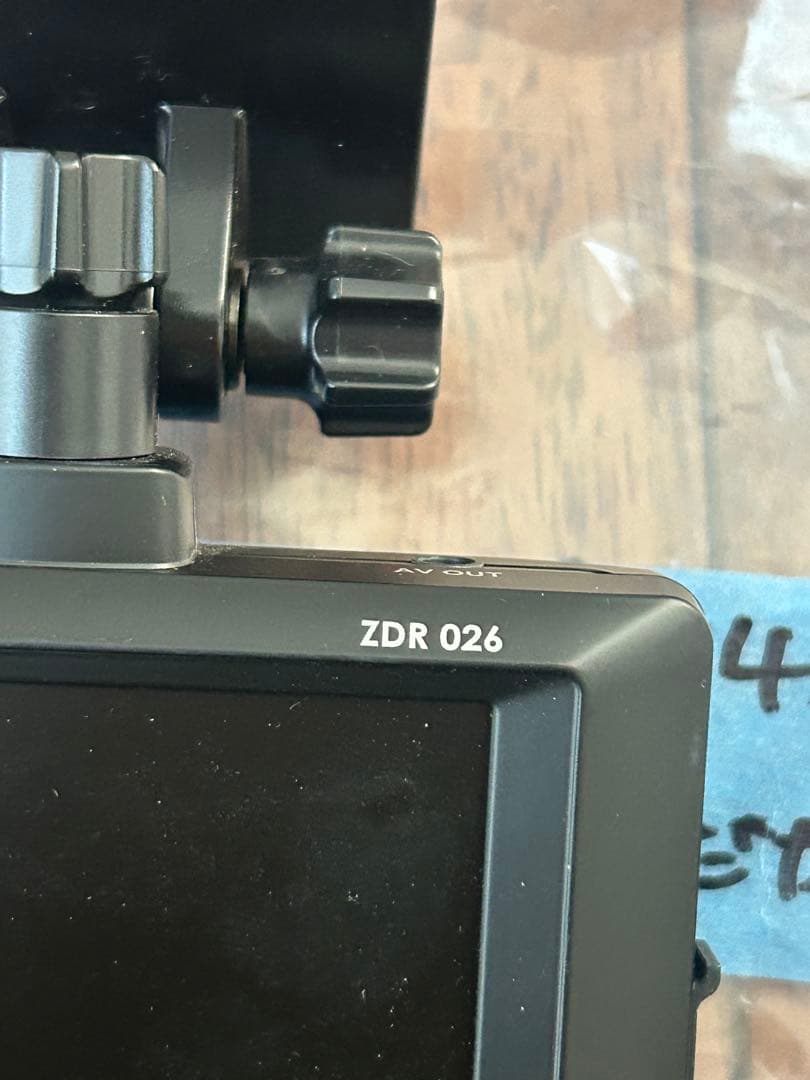 コムテック　ドライブレコーダー　ZDR026 前後カメラ　動作確認済み