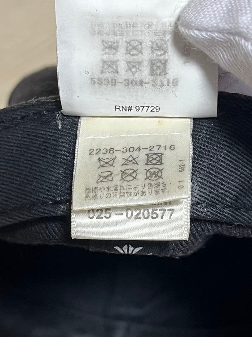 CHROME HEARTS 黒刺繍　 ホースシューステッチデニムキャップ付属なし