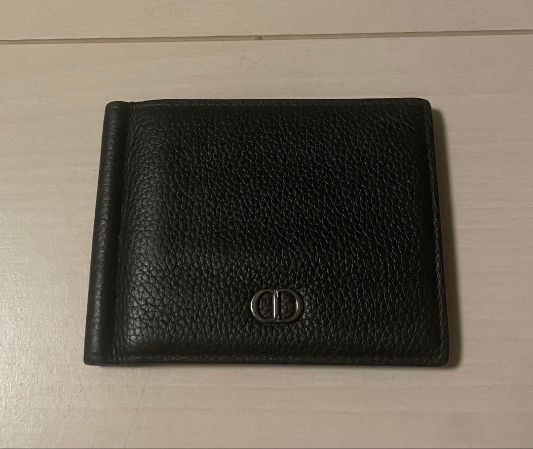 Dior ブラック マネークリップ