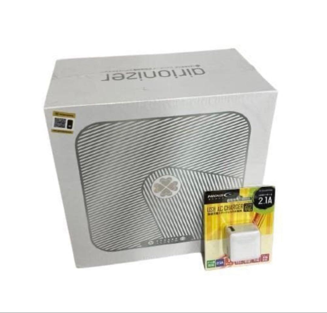 新品　GEMMA ジェンマ ジェンムーブ 空気清浄機 エアーイオナイザー充電器付