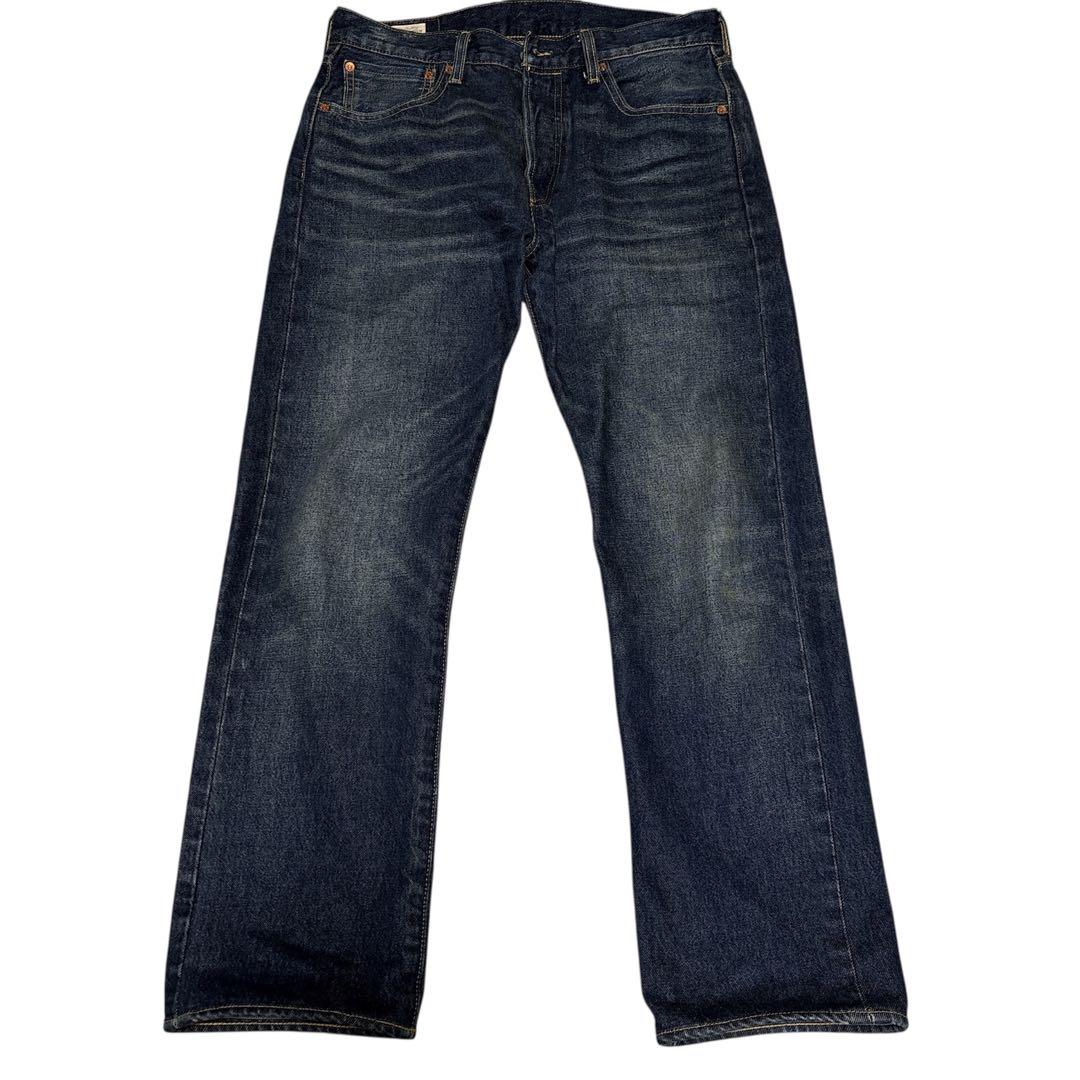 【美品】リーバイス501 プレミアム 赤耳 セルビッチ BIGE ビッグE 濃紺