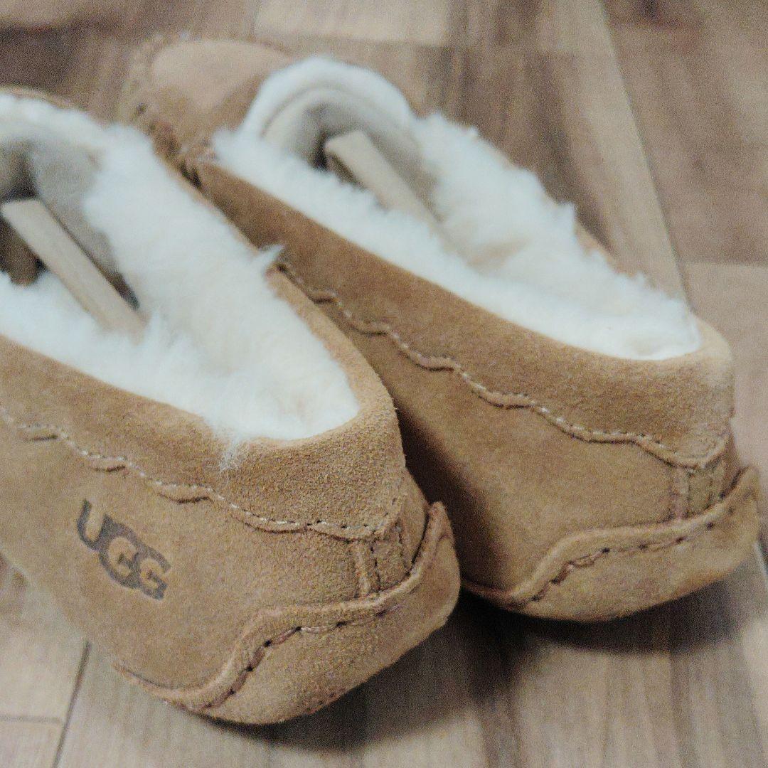 最終値下[新品未使用]UGGアグ♡モカシン チェスナット23cm US6