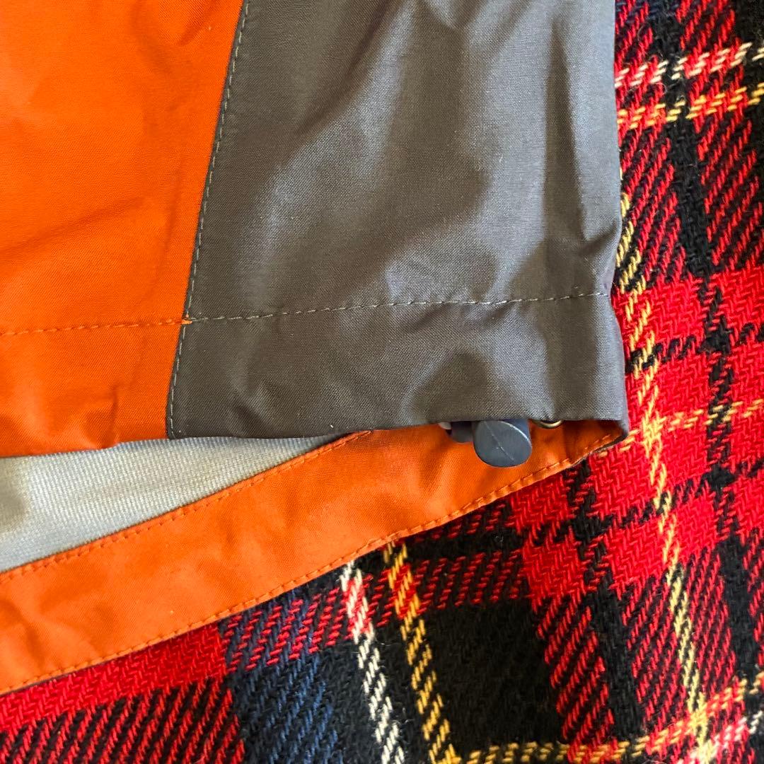 THE NORTH FACE ゴアテックスマウンテンパーカー オレンジ/グレー